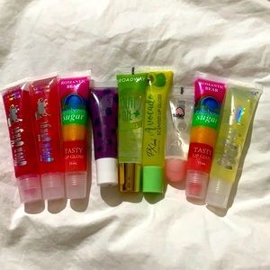 Set of 9 Squeeze Tube Lip Glosses